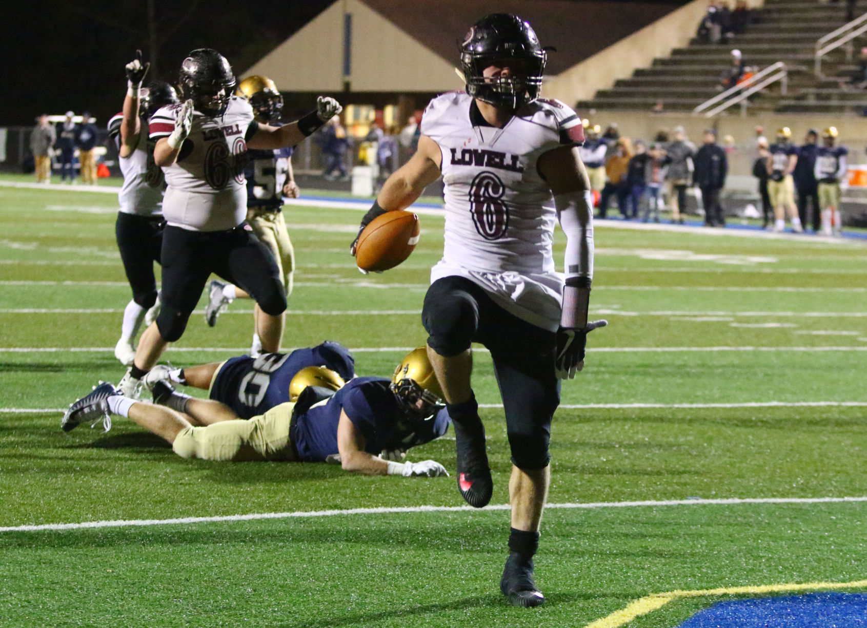 Jordan Jusevitch, Lowell football (Nov. 13-19)